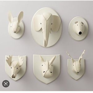 Restoration Hardware Felt Animal Heads